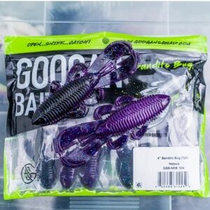 Googen Baits Limited Edition Bandito Bug NEBULA 4" 7PK NIP